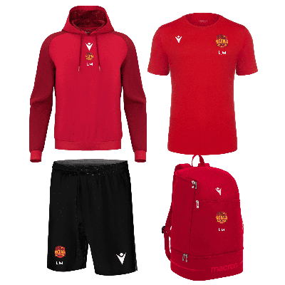 Pack licence edr avec sweat-shirt à capuche +short + t-shirt + sac de sport | Locker Room
