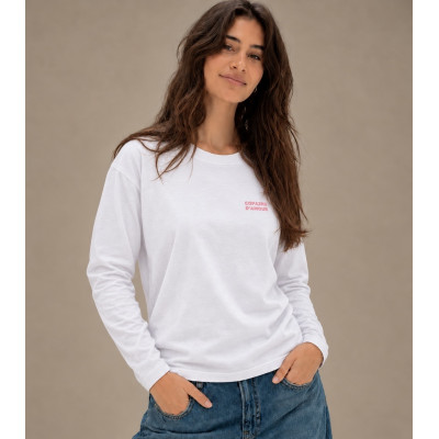 Basics white femme| T-shirt manches longues | Copains d’Amour