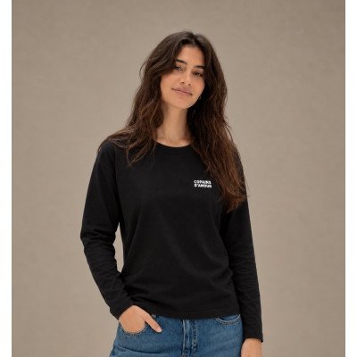 Basics black femme | T-shirt manches longues | Copains d’Amour