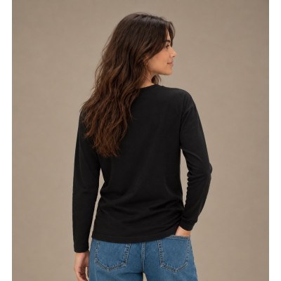 Basics black femme | T-shirt manches longues | Copains d’Amour