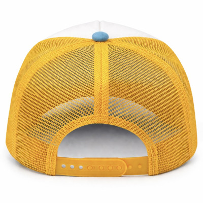 Casquette Fat Club Soleil Trucker Bleu Jaune Blanc – Style Été & Lifestyle
