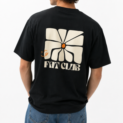 FAT CLUB SUN - T-shirt Oversize en Coton Biologique