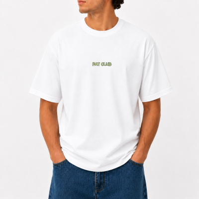 FAT CLUB LEMON - T-shirt Oversize en Coton Biologique