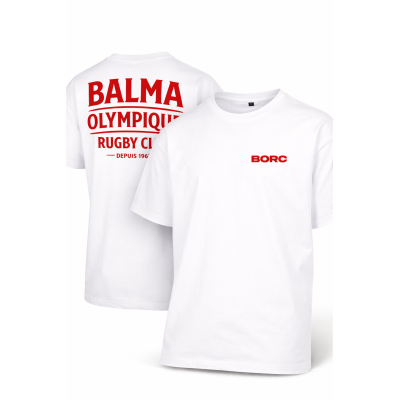 BORC XV - T SHIRT OVERSIZE - BLANC