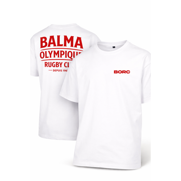 BORC XV - T SHIRT OVERSIZE - BLANC