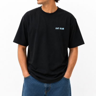 FAT CLUB CANDY - T-shirt Oversize en Coton Biologique