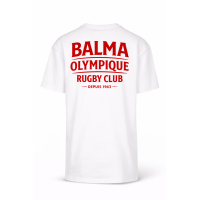 BORC XV - T SHIRT OVERSIZE - BLANC