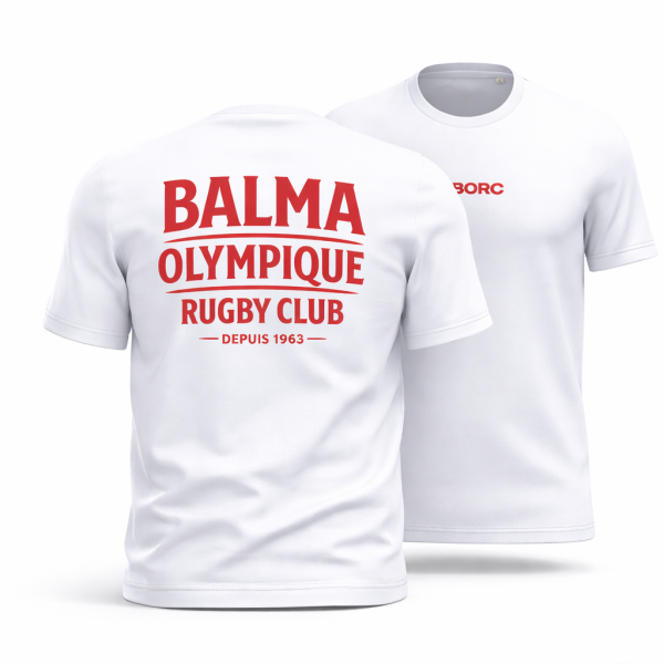 BORC XV - T SHIRT - BLANC