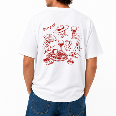 FAT CLUB FERIA COPAIN - T-shirt Oversize en Coton Biologique