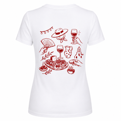 FAT CLUB FERIA COPAINS - T-shirt classique en Coton Biologique