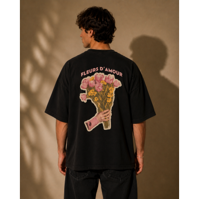 Fleurs d’Amour | T-shirt oversize | Copains d’Amour