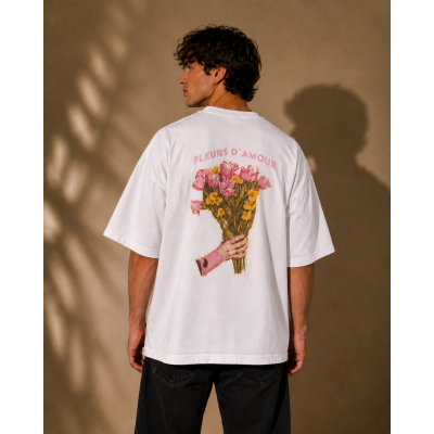 Fleurs d’Amour | T-shirt oversize | Copains d’Amour
